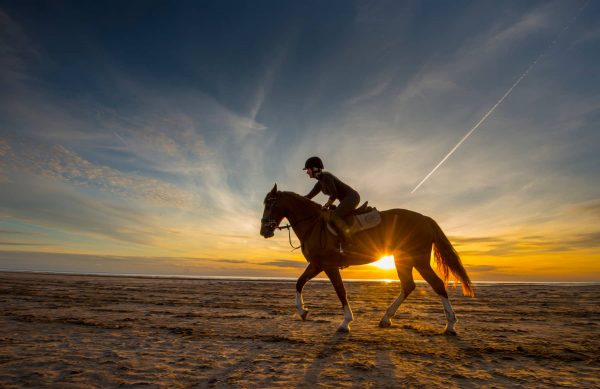 Ainsdale Beach Near Southport Horse Riding Dunes